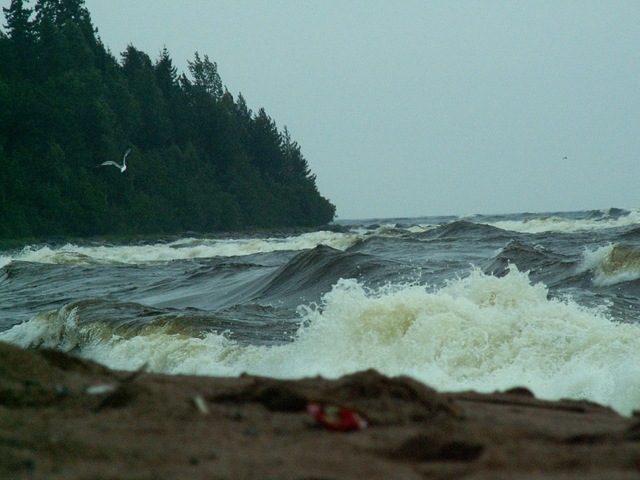 Шторм на Ладоге