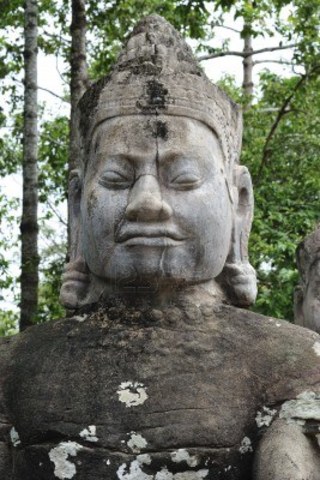 Jayavarman VIII becomes the new ruler of the Khmer Empire. Buddhism was renounced.