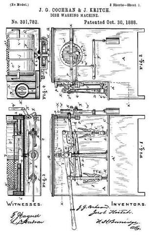 Patentó el lavavajillas