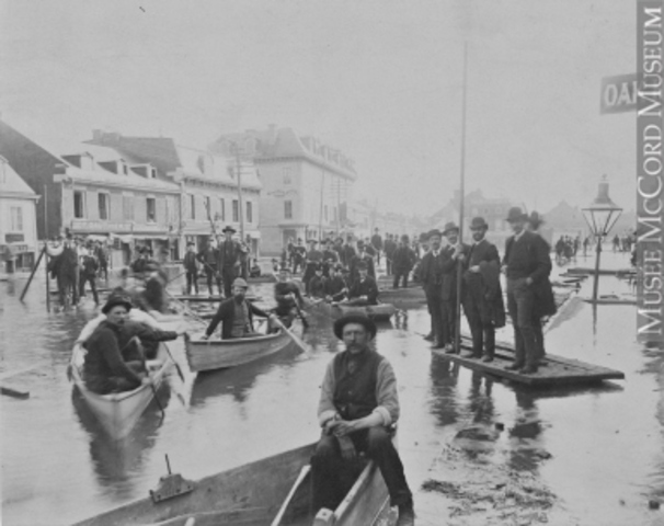 flood hits montreal