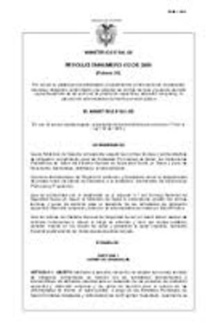 RESOLUCON 412 DE 2000,