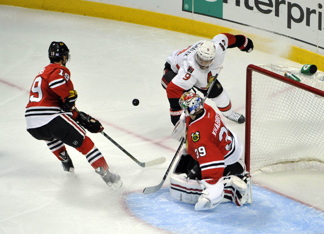 Blackhawks 6, Sens 5