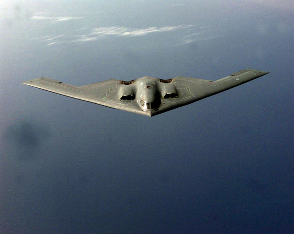 B-2 Bombers are developed in 1990's