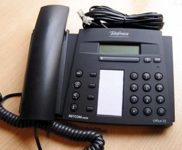 Primer telefono fijo familiar que compro mi padre- Telefónica