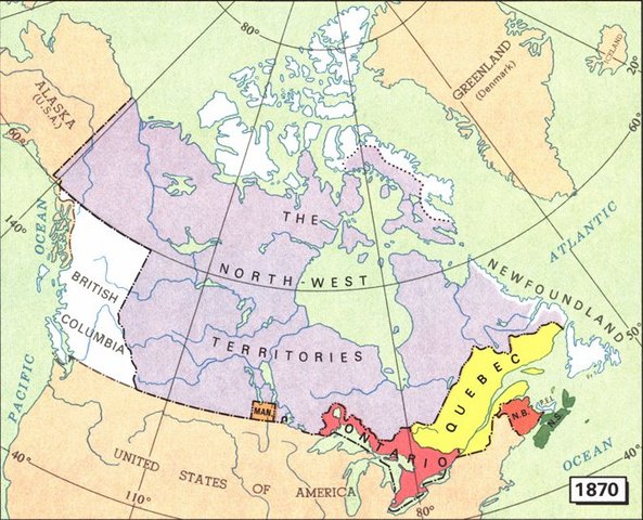 CANADA BECOMES A DOMINION