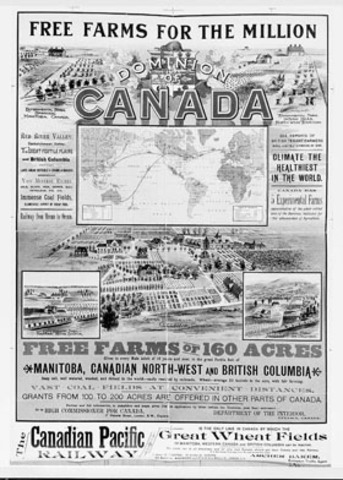 Some of the things that would attract the immigrants in 1878.