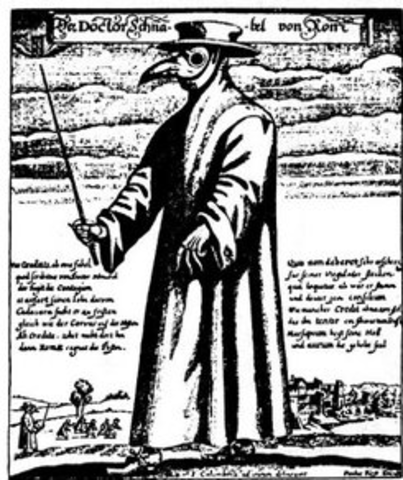 The bubonic plague ends