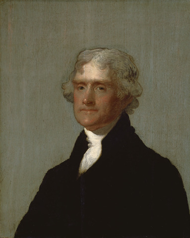 Thomas Jefferson becomes president