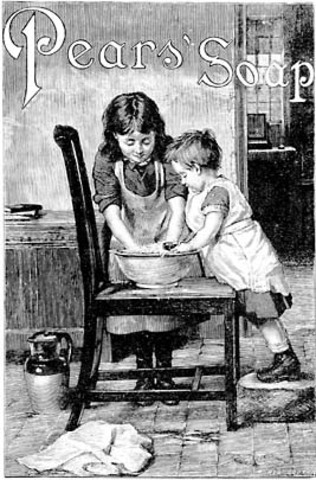 Advertisement for soap