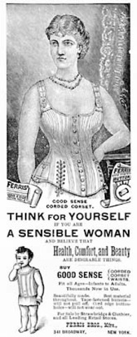 Corset advertisement