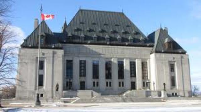 the supreme court of canada is created