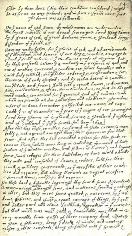 Mayflower Compact Signed