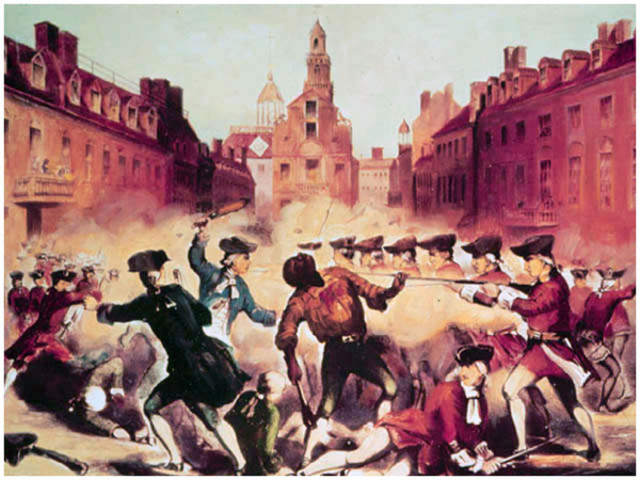 Boston Massacre 1770