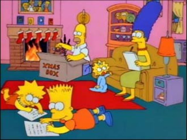 Fox Broadcasted a Simpsons Christmas Special