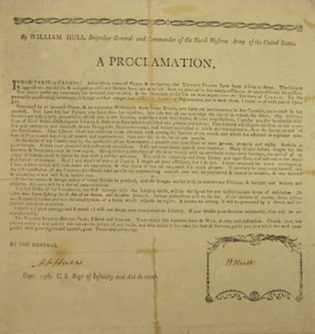 Hulls proclamation