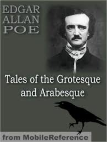 Poe's story collection Tales of the Grotesque and Arabesque is published in two volumes