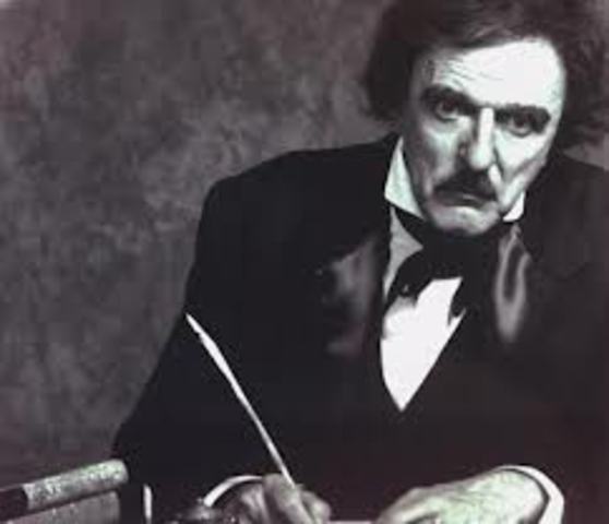 Poe writes his first poem