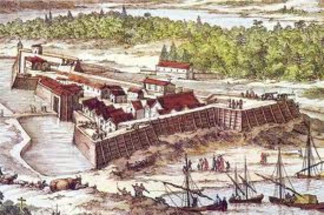 Spanish Destroy Fort Caroline