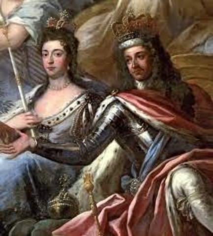 Glorious Revolution in England: William and Mary Orange