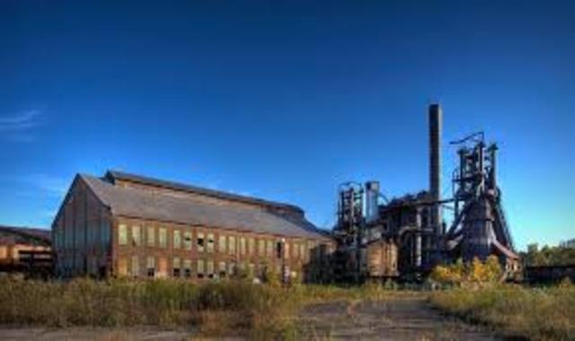 Pittsburgh’s first iron furnace built by George Anschutz