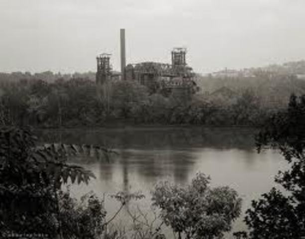 Pittsburgh's first iron furnace