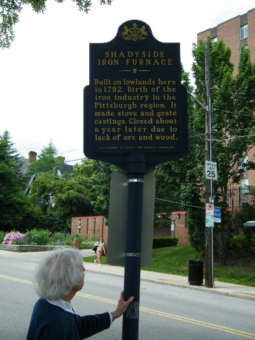 Pittsburgh’s first iron furnace built by George Anschutz