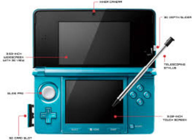 The nintendo 3ds was released