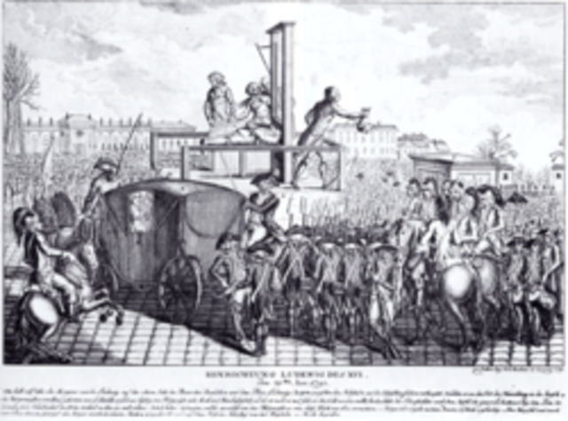 Execution of Louis 16