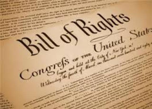 Bill of Rights Signed