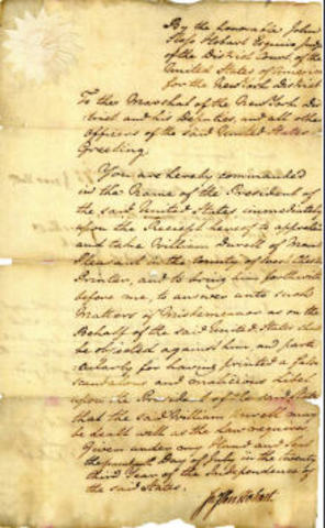 Alien and Sedition Act