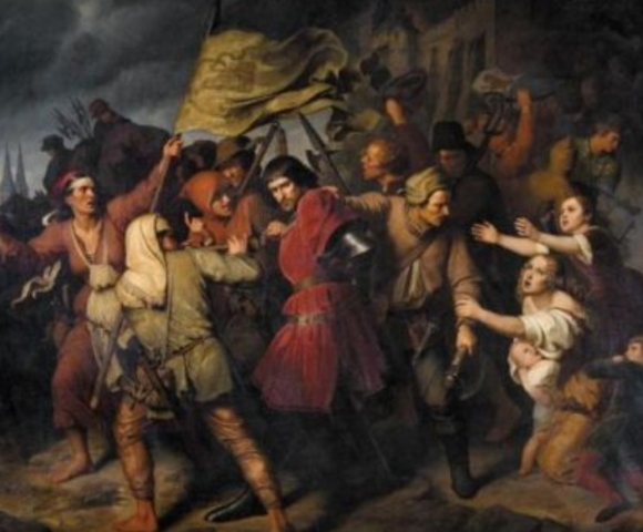 Peasants war against the church