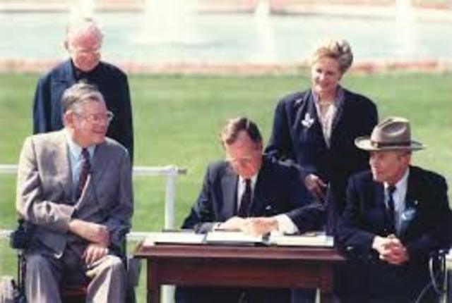 Americans With Diasbilities Act of 1990