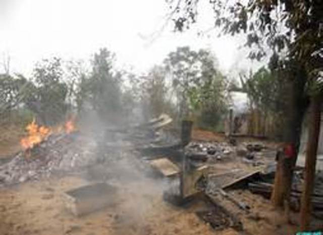 My village gets attacked