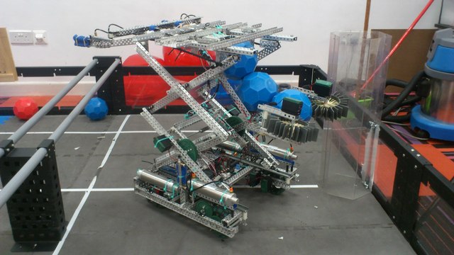 6th Design: Scissors lift (2 motor)