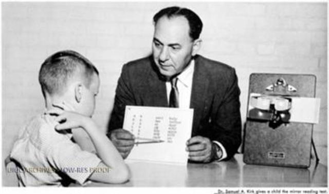 "Learning Disability" is coined by Samuel A. Kirk