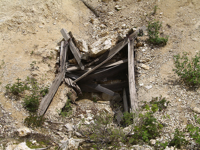 The mine collapses killing my best friend