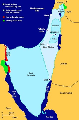 6 day War Arab Israeli Crisis