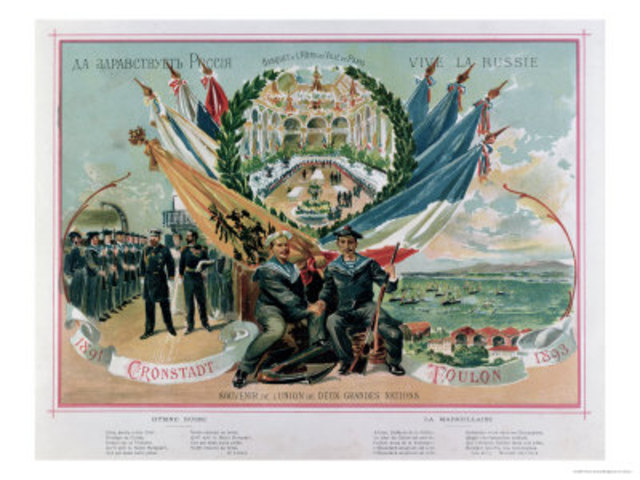 Russia allies with France