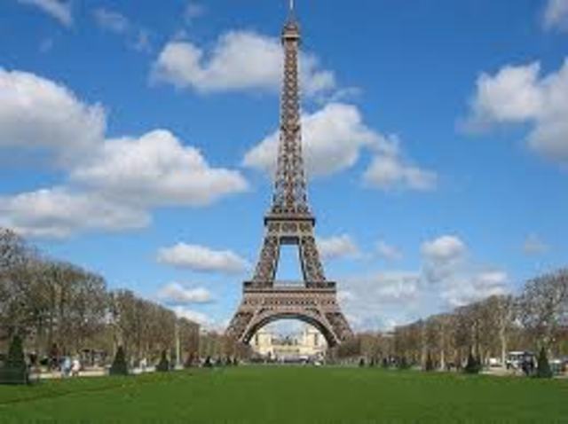 I went to Paris for my birthday with my family. (8 years)