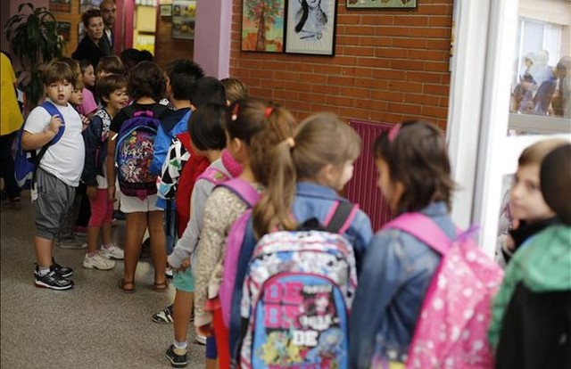 I started to school in Terrassa