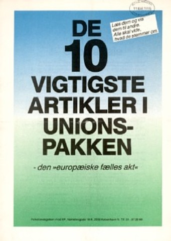 EF-pakken underskrives