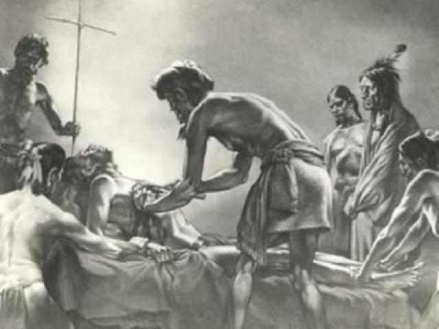 The Start of De Vaca's Voyage