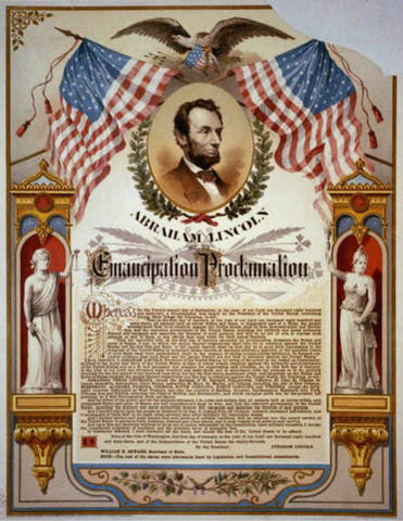 Emancipation Proclamation issued