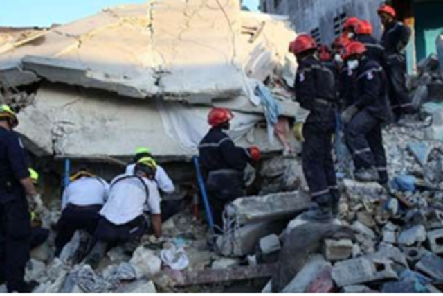 Terrible earthquake in Haiti