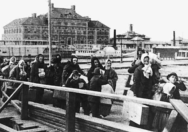 Arrival at Ellis Island