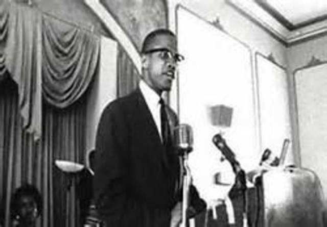 Malcolm X became a member of the Nation of Islam after parole from prison for larceny and breaking and entering.
