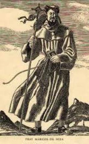 Fray Marcos and Estaban journey