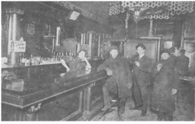 started my first job in america working in a bar