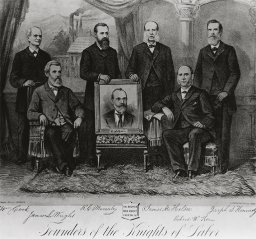 knights of the labor founded