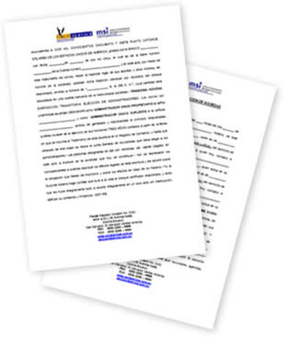 Redacción de documento base